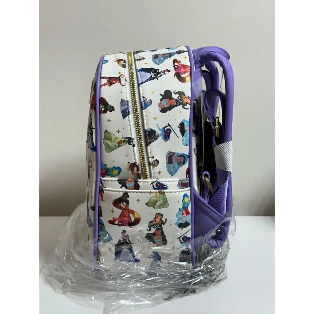 Loungefly Backpack Princess Dress Silhouettes Mini NWT - Picture 5 of 6